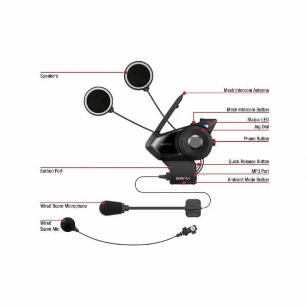 Sena 30K Bluetooth Headset with Mesh 